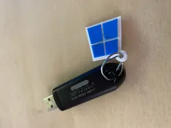 Windows 10 Logo Keychain for Boostable USBs