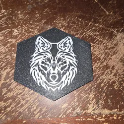 مجاني Home Decorations & Ornaments STL تنزيل - multi color wolf coaster and coaster holder - Stephen Wulf