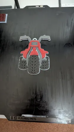 3 Wheeler Christmas Ornament