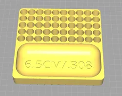 .308/6.5cm reloading block