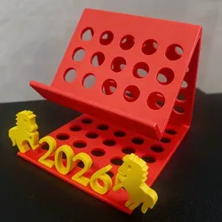 3D printer bestanden | 3MF | 2026马年手机支架