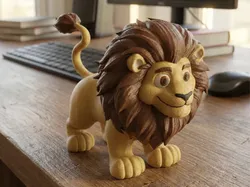 Creality Cloud | Cartoon Lion | ملفات الطابعة ثلاثية الأبعاد