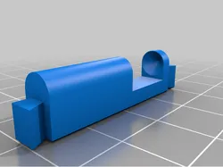 Cross_beam_3_V1 Remix for 3D-printable Davinci catapult gift card