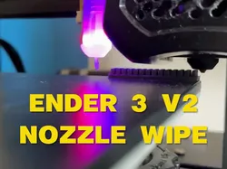 Ender 3 v2 nozzle wipe