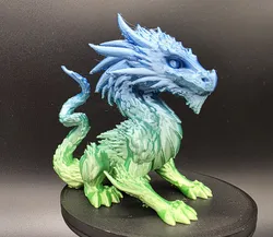 Fantasy Bearded Dragon with Twisty Tail