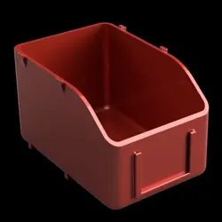 Fișiere pentru imprimante 3D | Fișier 3MF | Stackable Storage Container with Label Slot  Modular Organiz