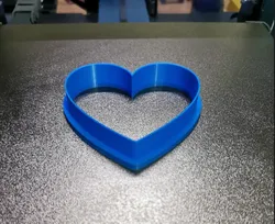 Heart cookie cutter