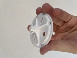Light fixture mount for the ceiling with no drilling