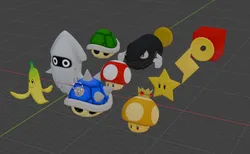 Mario Kart Items