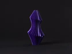 Modern Sculptural Vase (vase mode)