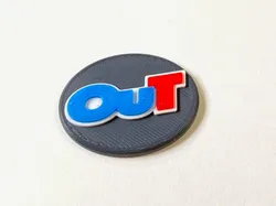 OuT 4 Color Button