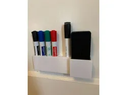 Parametric Dry Erase Marker Holder