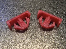 SCANIA front grille mounting clip