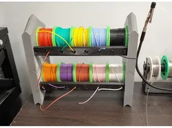 Stackable Small Gauge Wire Spool Holder