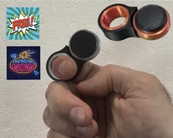 The ultimate one-handed fidget spinner toy
