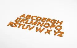 uppercase alphabet