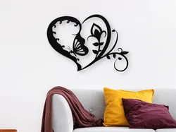 WallArt Butterfly Love