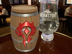 Whiskey Barrel for Glencairn Glass - Horde Edition