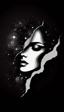 Woman in Stars Hueforge
