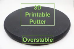 3D Printable Disc Golf Putter