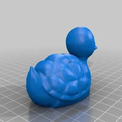 3D printer bestanden | 3MF | turtle duck