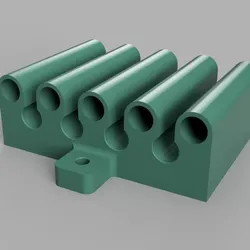 Cable Organizer with Rounded Clips