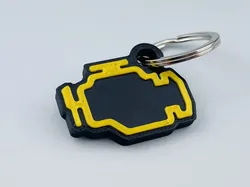 Check Engine Light Keychain