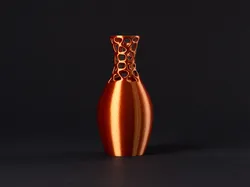 Decorative Vase with a touch of Voronoi