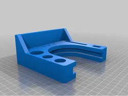Dillon XL650/750 toolhead holder for euro styled pegboard (keyhole)