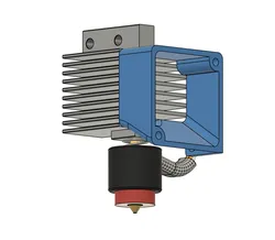 Elegoo Centauri Carbon E3D Revo Hotend Heatsink + FanDuct