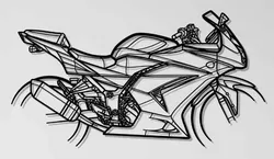 Kawasaki Ninja 250R 2008 Wall Art