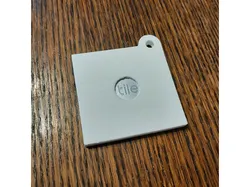 Keychain Holder/Adapter for Tile Slim Bluetooth Tracker