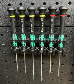 Peglock Wera Kraftform Micro Screwdriver Rack
