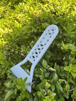 Prusa bed scraper