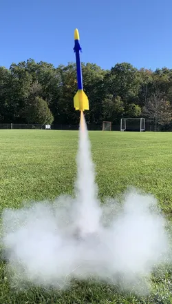 Sidewinder Model Rocket