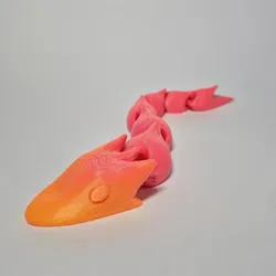 Smooth Dragon – Articulated Print in Place!
