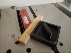 Table Saw 45 degree T-slot miter guide