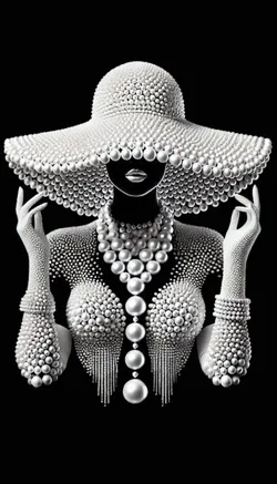 The Lady in Pearl Hueforge