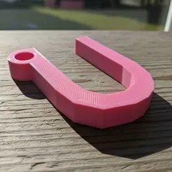 3D printer bestanden | 3MF | U keychain