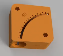 40mm r95 pipe bend / elbow cutting jig