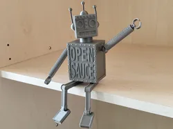Articulated Toy Robot "Bolt" from Open Sauce