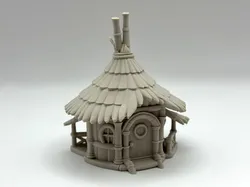 Bamboo Cottage Miniature