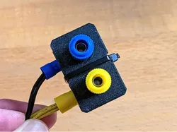 Banana plug bracket