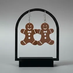 Creality Cloud | Gingerbread Man Earrings | ملفات الطابعة ثلاثية الأبعاد