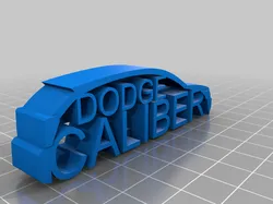 Dodge Caliber Keychain