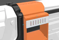 Dust Cover Door Delete Mod --- Melody Stringer Blaster (Leedle Dynamics)