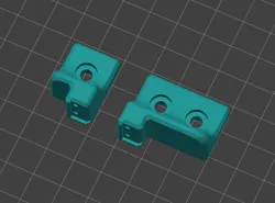 Ender 3 NG v1.2 two-screw Y endstop (with far microswitch)