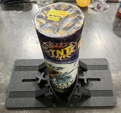 Fast firework stabilizer. Don't let your 4th of July end in the ER!