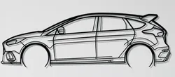 Ford Focus RS Wall Art