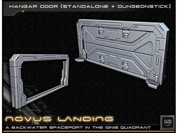 Hangar Door - 28-32mm Gaming - DungeonSticks
